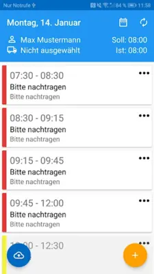 PS Tagesbericht android App screenshot 2